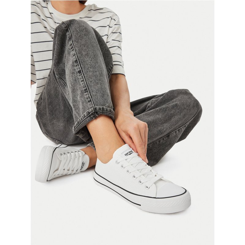Sneakers aus Stoff Sprandi YL201402 Weiß