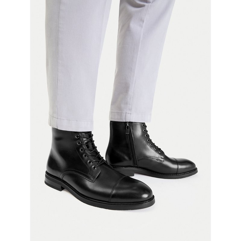 Schnürschuhe GINO ROSSI DANTE-06 124AM Schwarz