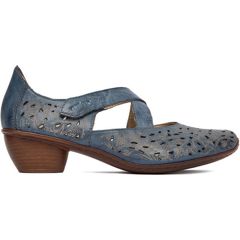Halbschuhe Rieker 43773-12 Dunkelblau