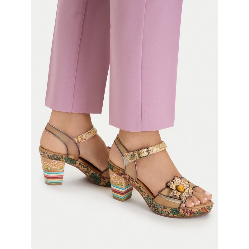 Sandalen Laura Vita Nellao 31 Beige