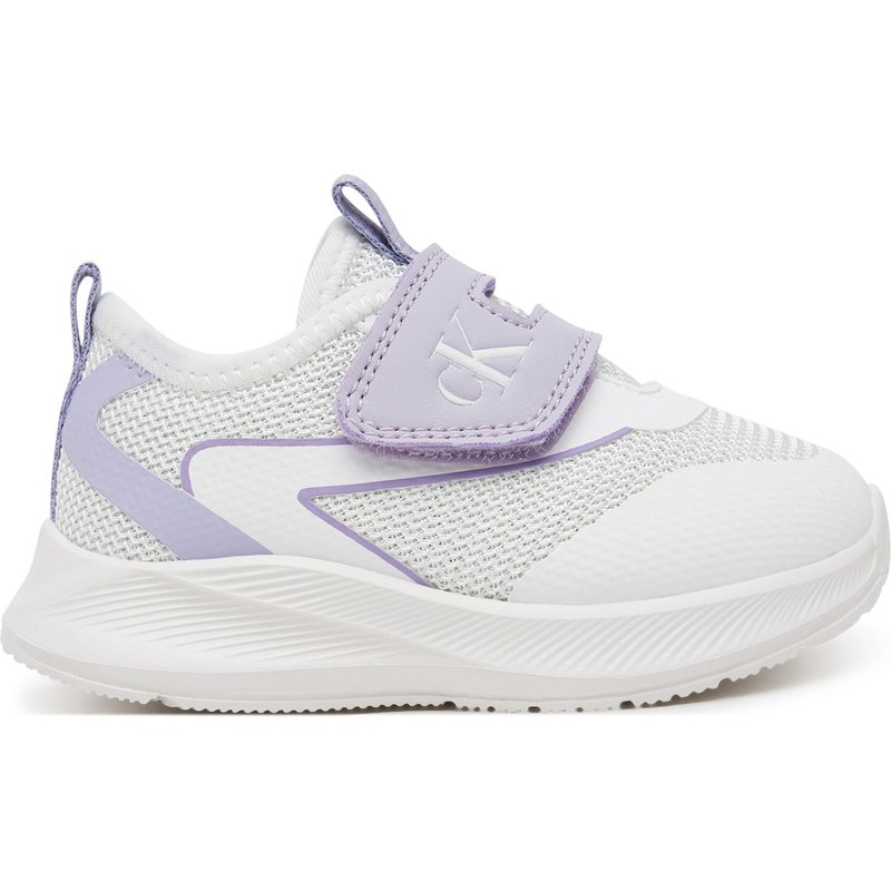 Sneakers Calvin Klein Jeans Low Cut Velcro 1A9-82026-1697X M Weiß