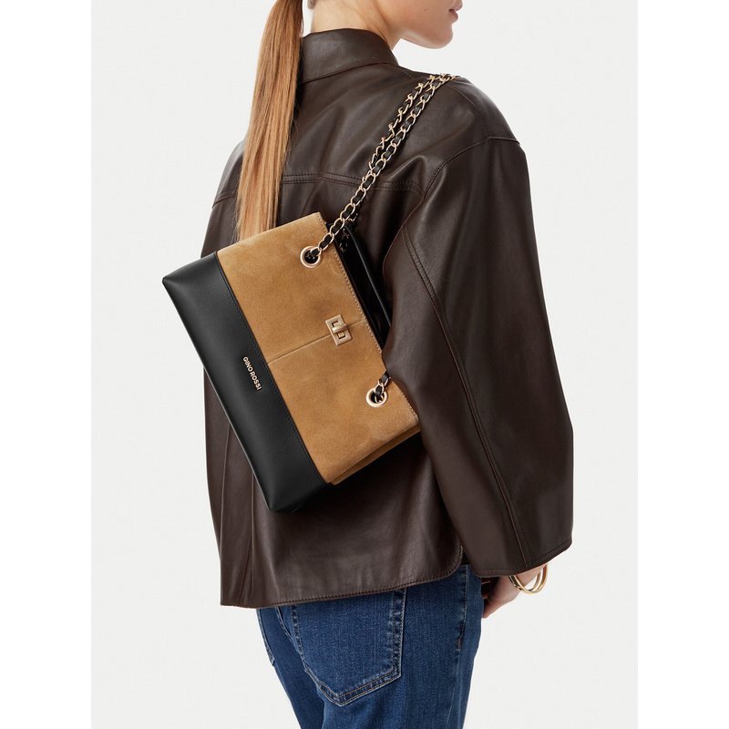 Handtasche GINO ROSSI EO-LA370-5920 Hellbraun