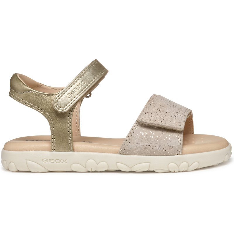 Sandalen Geox J Haiti J028ZA 007NF C2012 M Goldfarben