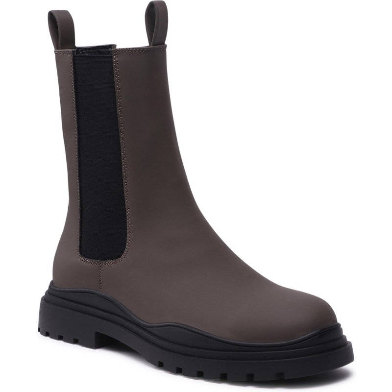 Klassische Stiefeletten DeeZee H90152-1K Grün