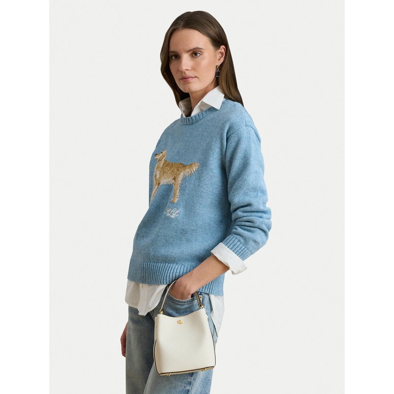 Handtasche LAUREN RALPH LAUREN 431969365018 Creme