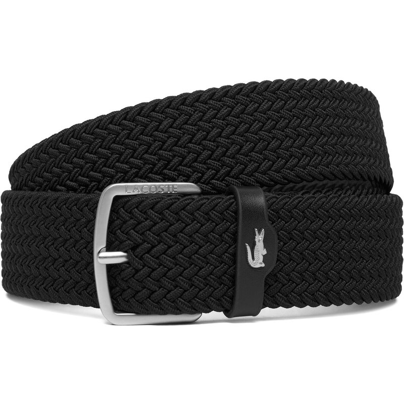Herrengürtel Lacoste RC4100 Schwarz