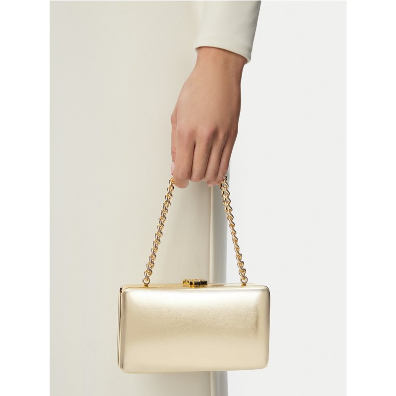Handtasche LAUREN RALPH LAUREN 431P15648001 Goldfarben