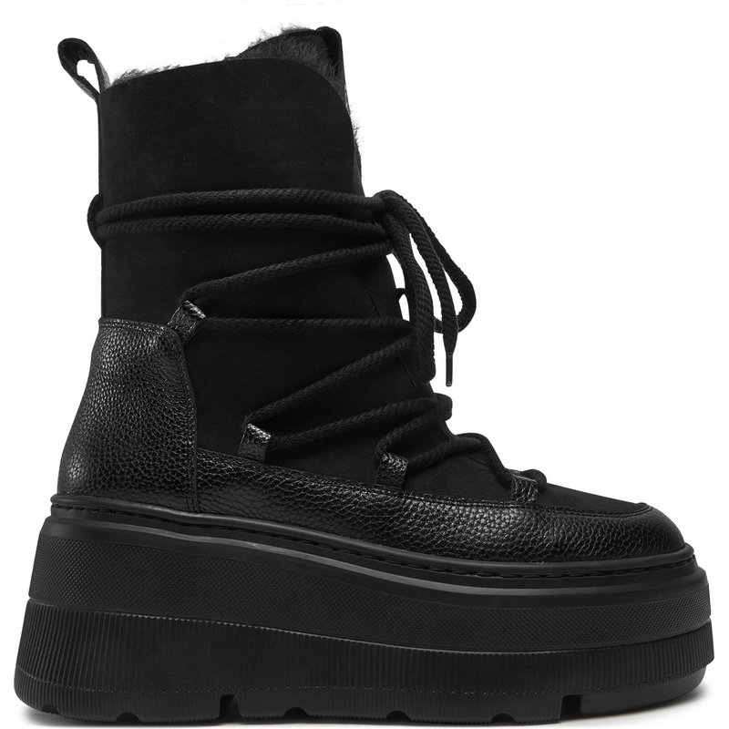 Schnürschuhe R.Polański 1918 Schwarz