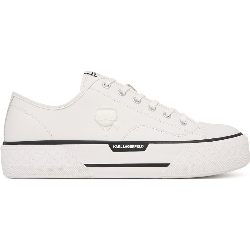 Sneakers aus Stoff KARL LAGERFELD Kampus Max III KL50470N Weiß