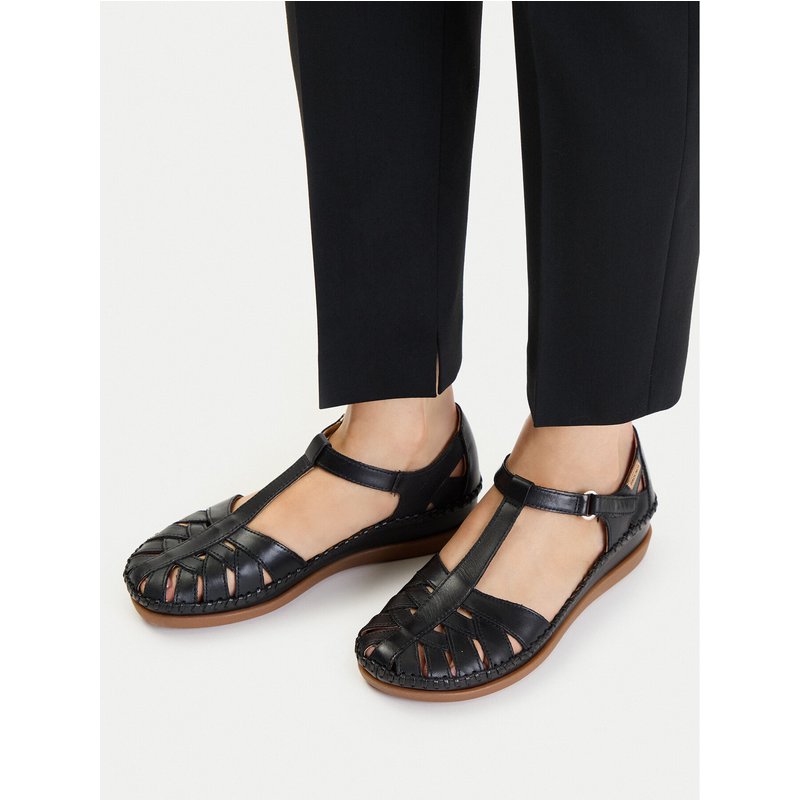 Halbschuhe Pikolinos Cadaques W8K-0705 Schwarz