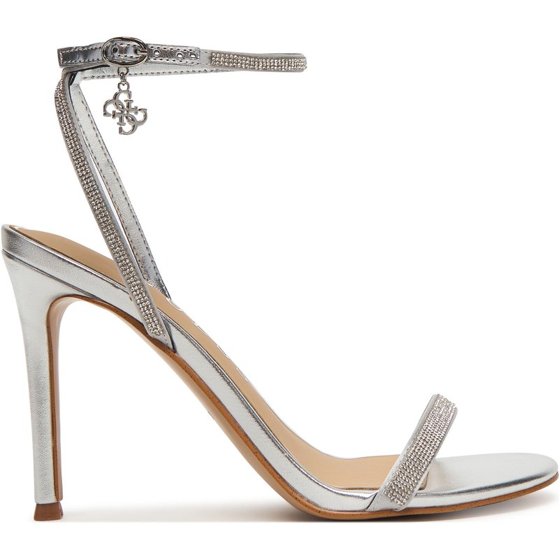 Sandalen Guess FLJCHR SAT03 Silberfarben