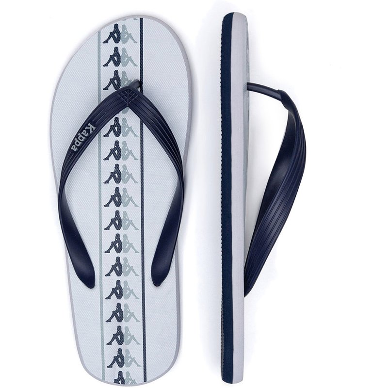 Zehentrenner Kappa 371G1LW White - Blue Marine - Grey Lt Lead Bunt