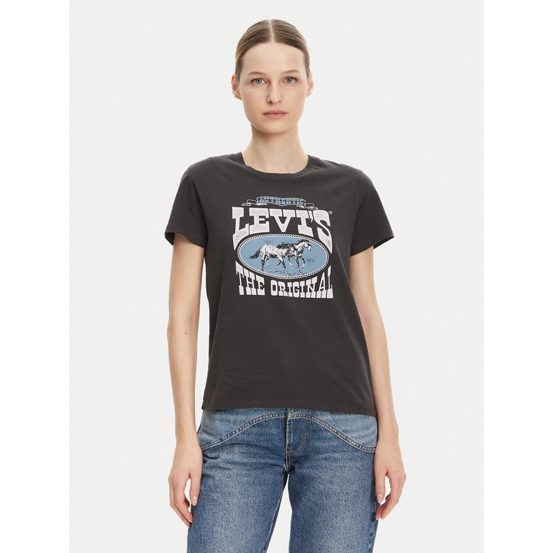 Levi's® T-Shirt 17369-3023 Schwarz Regular Fit