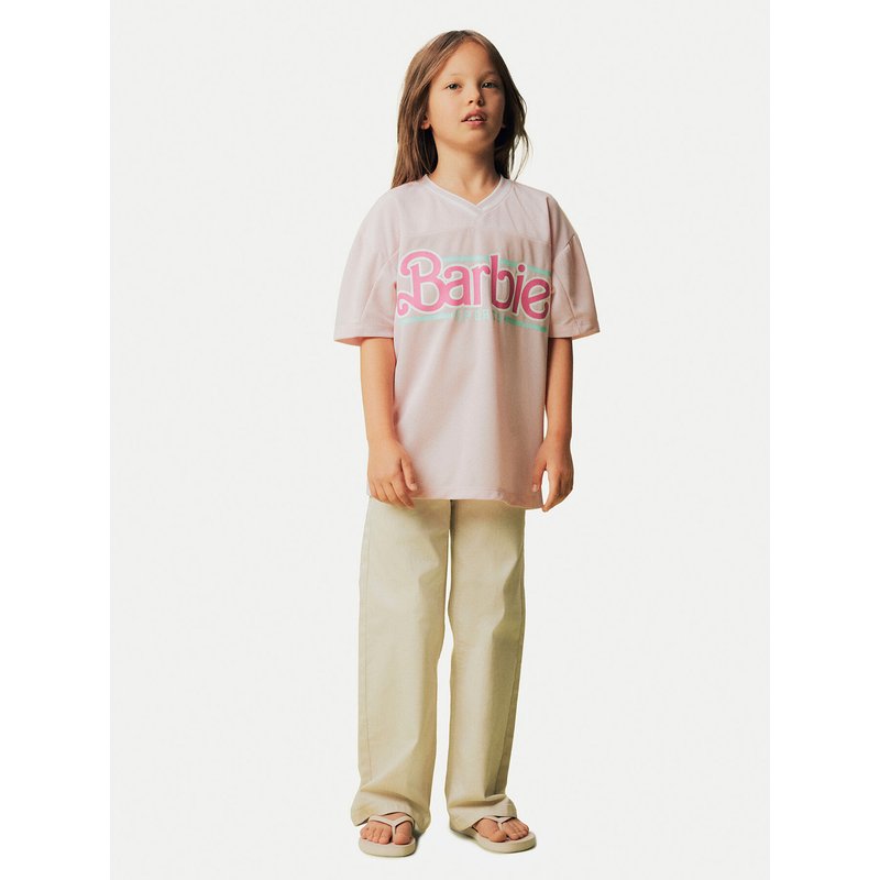 NAME IT T-Shirt Barbie 13243113 Rosa Relaxed Fit