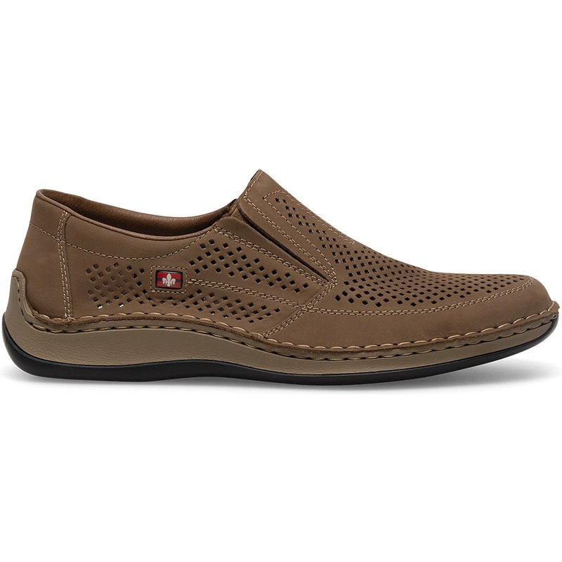 Halbschuhe Rieker 05277-64 Beige