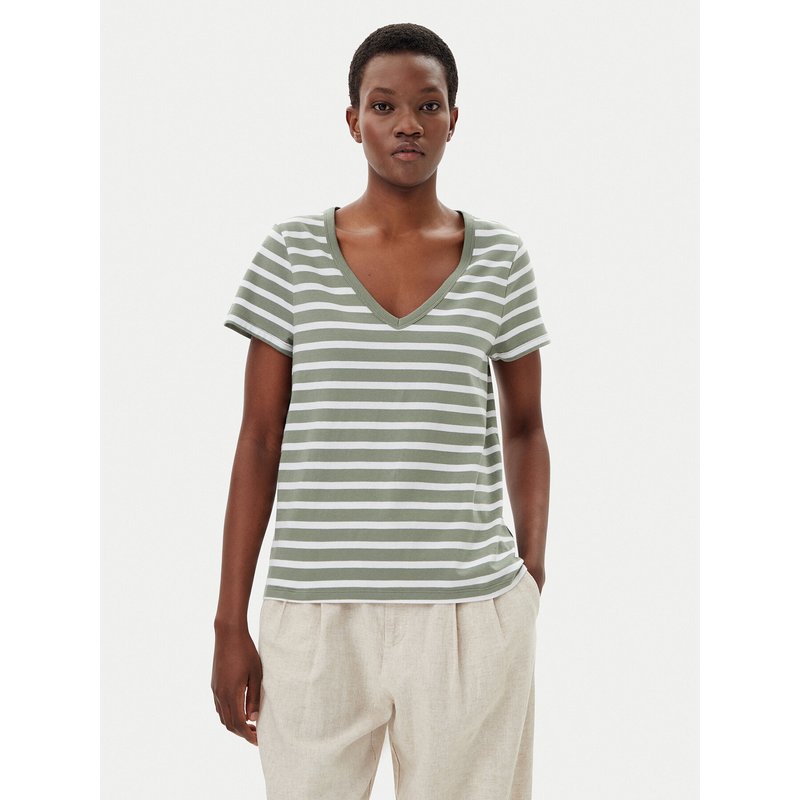 Gap T-Shirt 721625-01 Grün Regular Fit