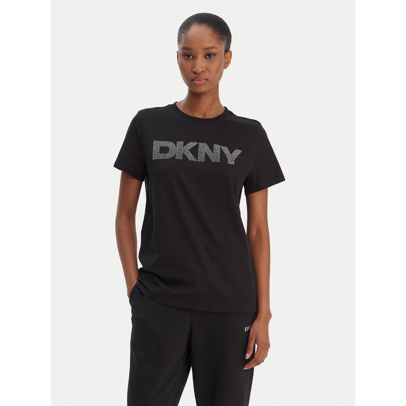 DKNY Sport T-Shirt DP6T1557 Schwarz Relaxed Fit