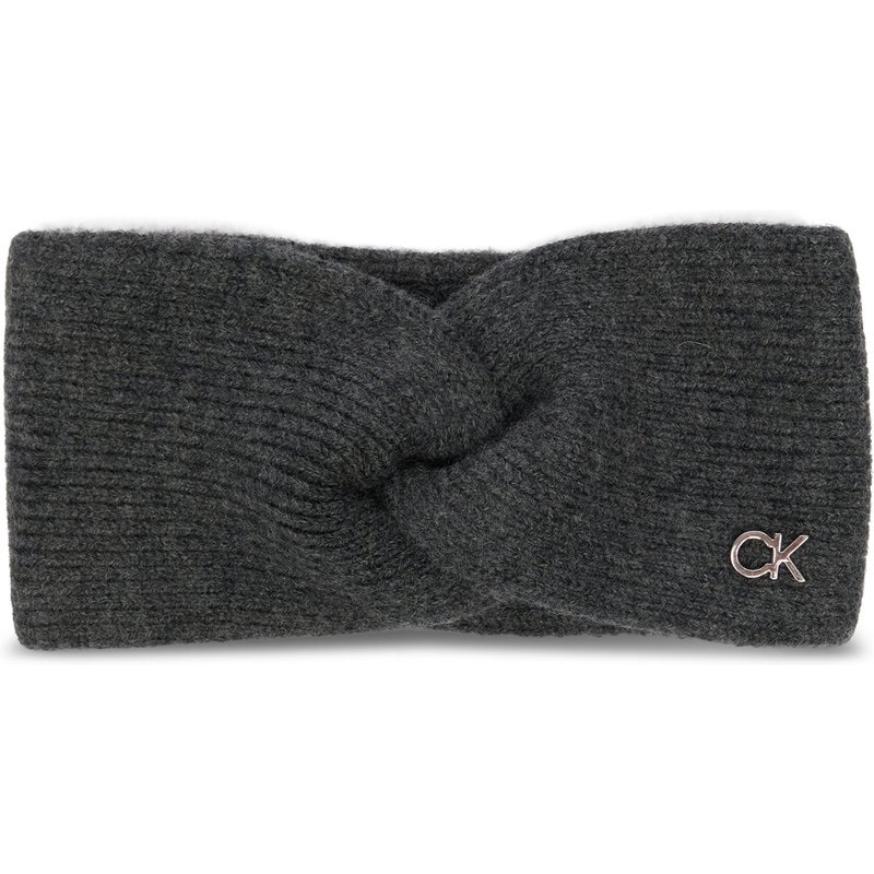 Stirnband Calvin Klein Chunky K60K612872 Dunkelgrau