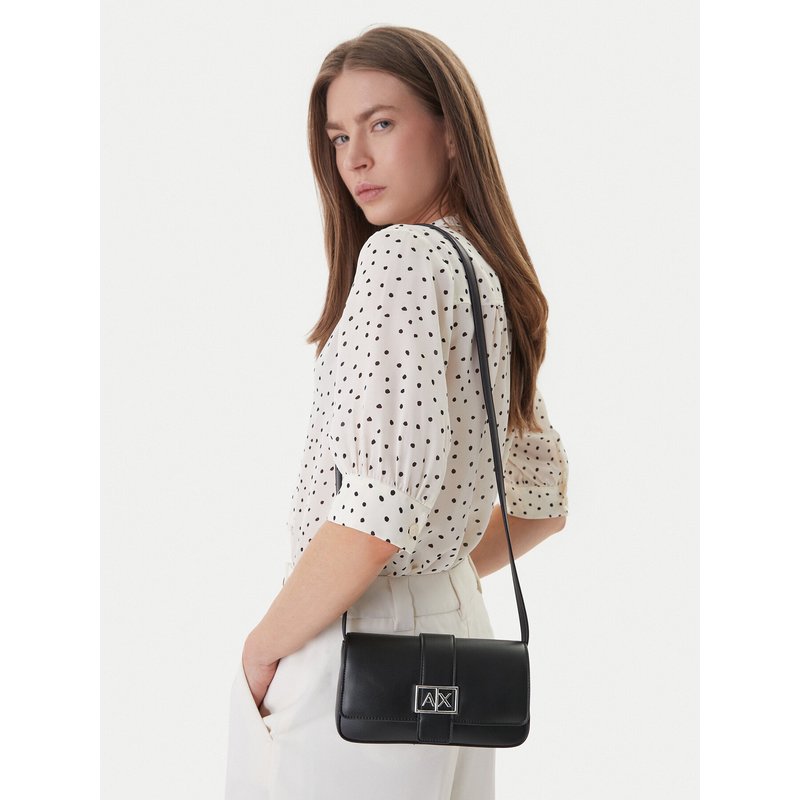 Handtasche Armani Exchange XW002567 AF12039 UC001 Schwarz