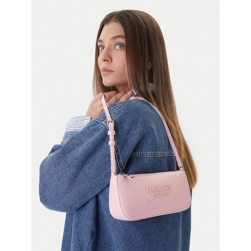Handtasche Tommy Jeans Tjw Must Shoulder Bag AW0AW18449 Rosa
