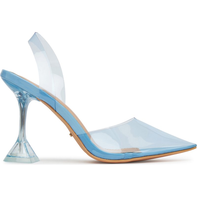Pumps DeeZee ZALHT-02 BLUE PU Farblos