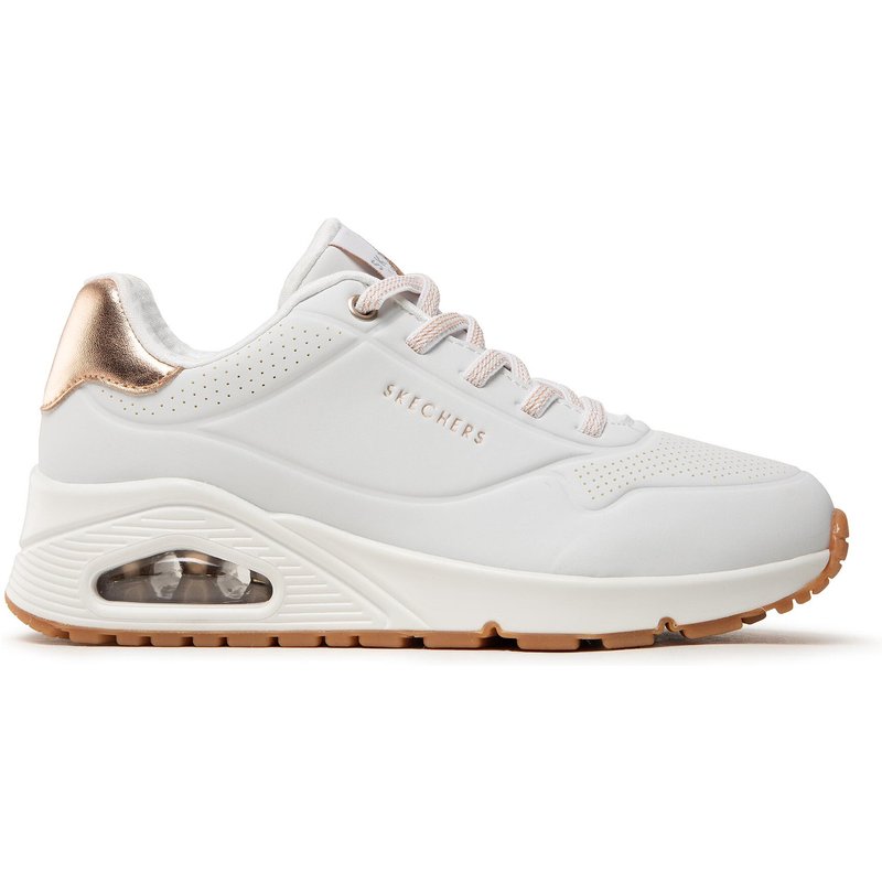 Sneakers Skechers Uno Shimmer Away 155196/WHT Weiß