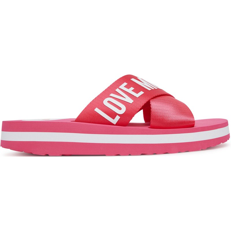 Pantoletten LOVE MOSCHINO JA28324G0MIX3604 Rosa