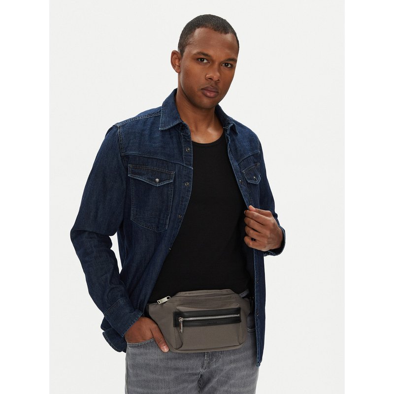 Gürteltasche Calvin Klein Contrast Belt Bag LV04D3073G Grau