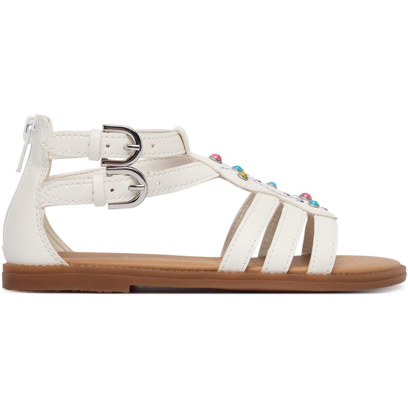 Sandalen Geox Jr Sandal Karly J6535D 000BC C0653 S Weiß