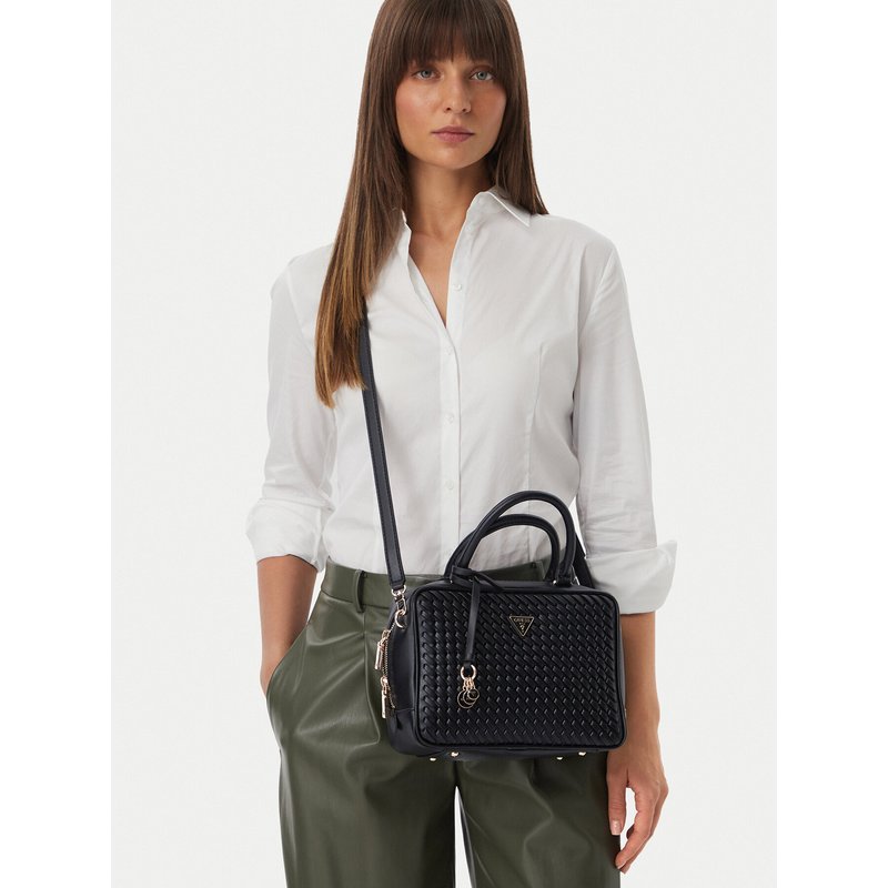 Handtasche Guess Kora HWWG97 48050 Schwarz