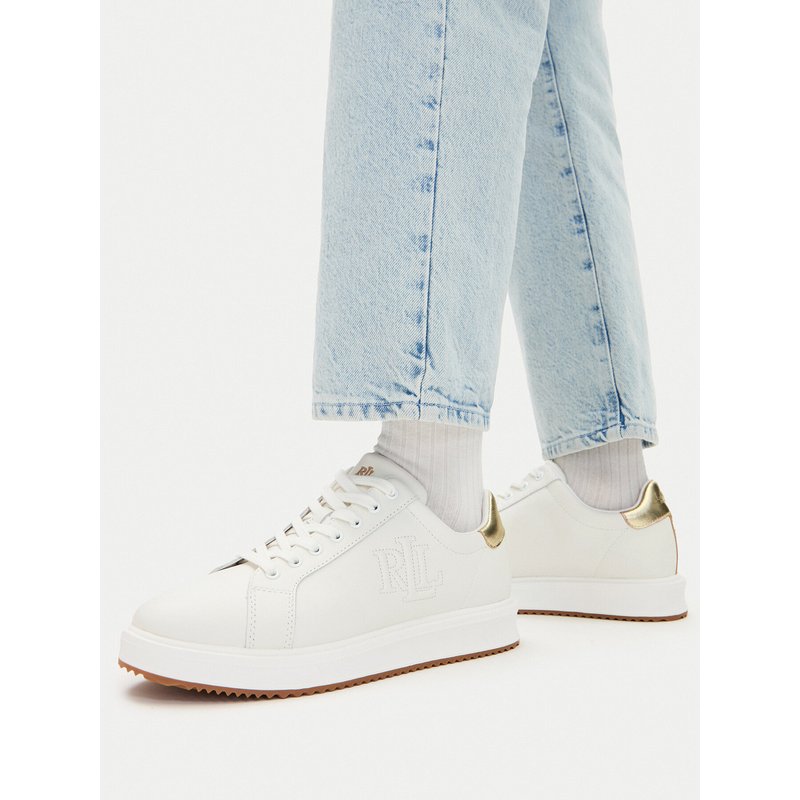 Sneakers LAUREN RALPH LAUREN Ainsley Metallic 802974379002 Weiß
