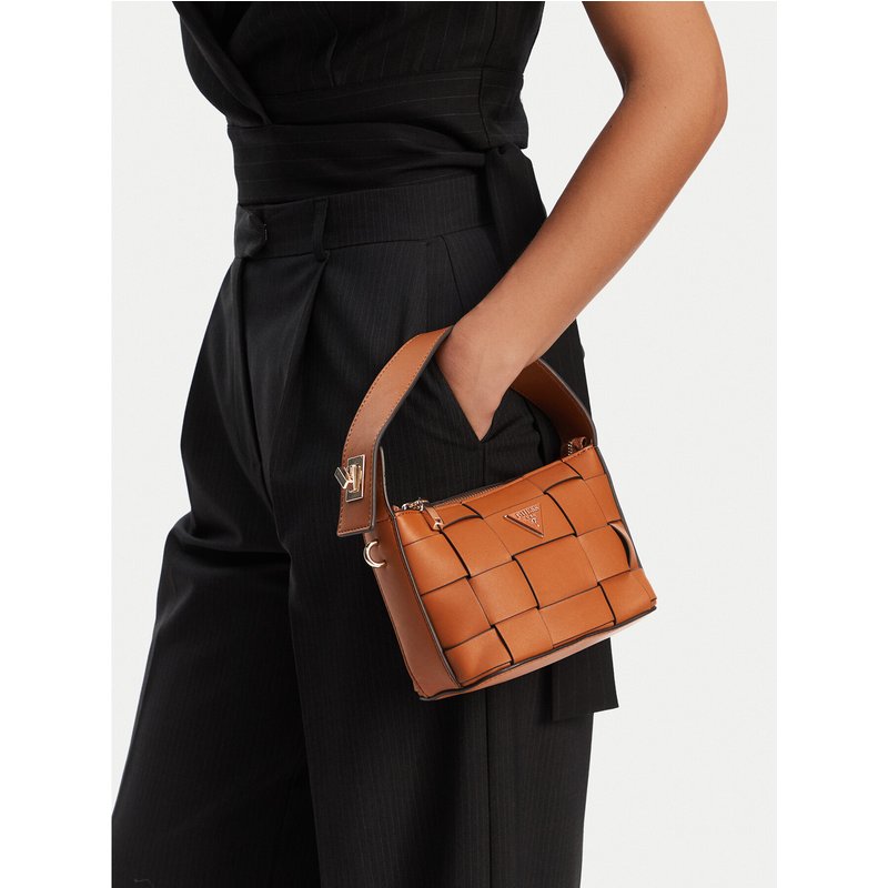Handtasche Guess Maylee Mini HWWG96 61720 Braun