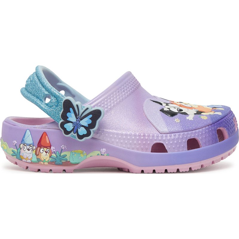Pantoletten Crocs Bluey Multi Pink Cls Clg T 212370 Bunt