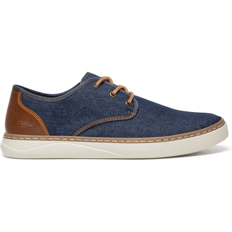 Halbschuhe Rieker B9903-14 Blau