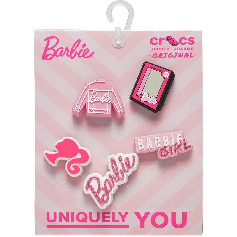 Schuhverzierung Crocs Jibbitz Barbie 5Pck 10012070 Bunt