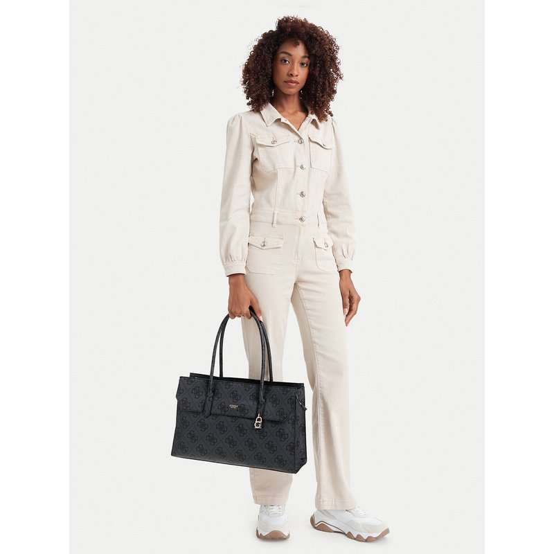 Handtasche Guess Kiera TWOB97 32024 Schwarz