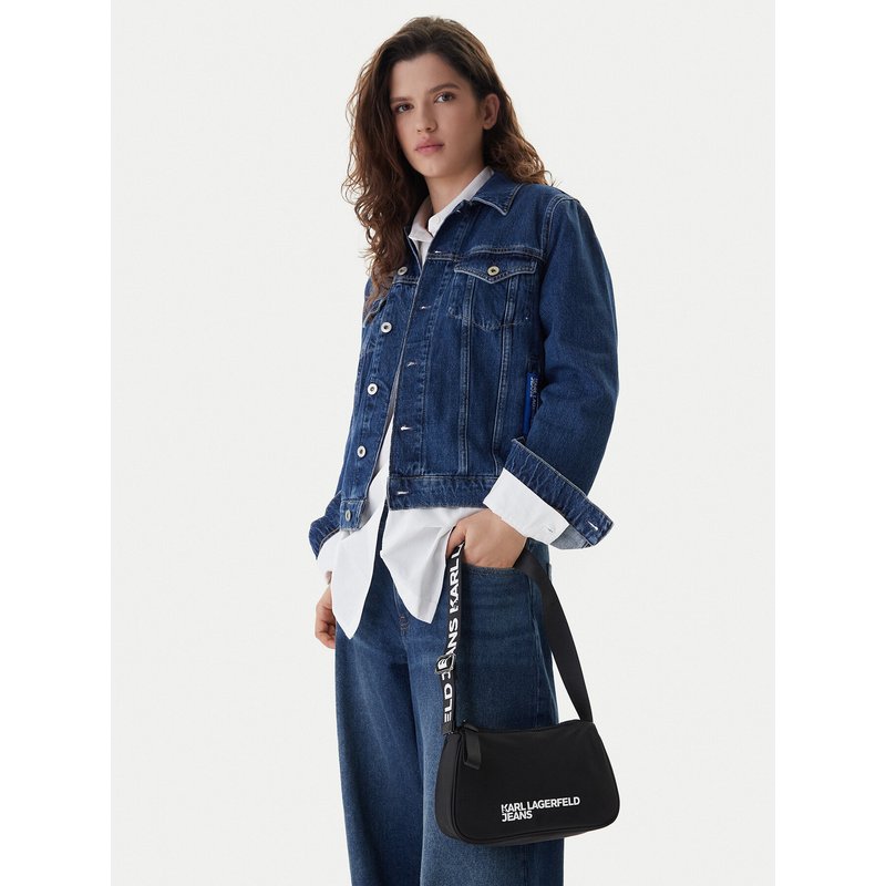 Handtasche Karl Lagerfeld Jeans A3W30350 Schwarz