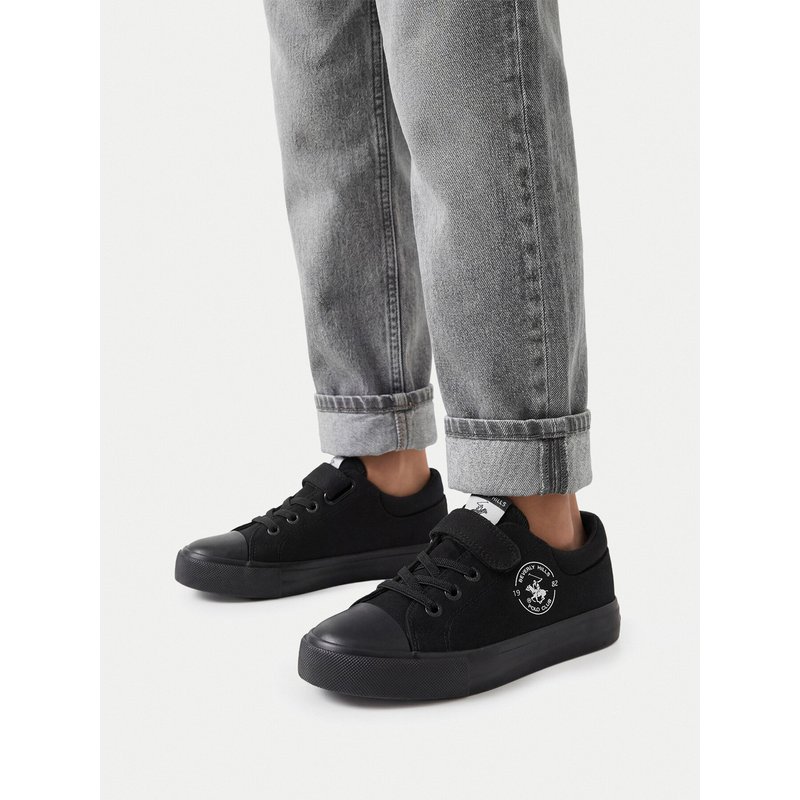 Sneakers aus Stoff Beverly Hills Polo Club CEOWB-CSS20377-75 Schwarz