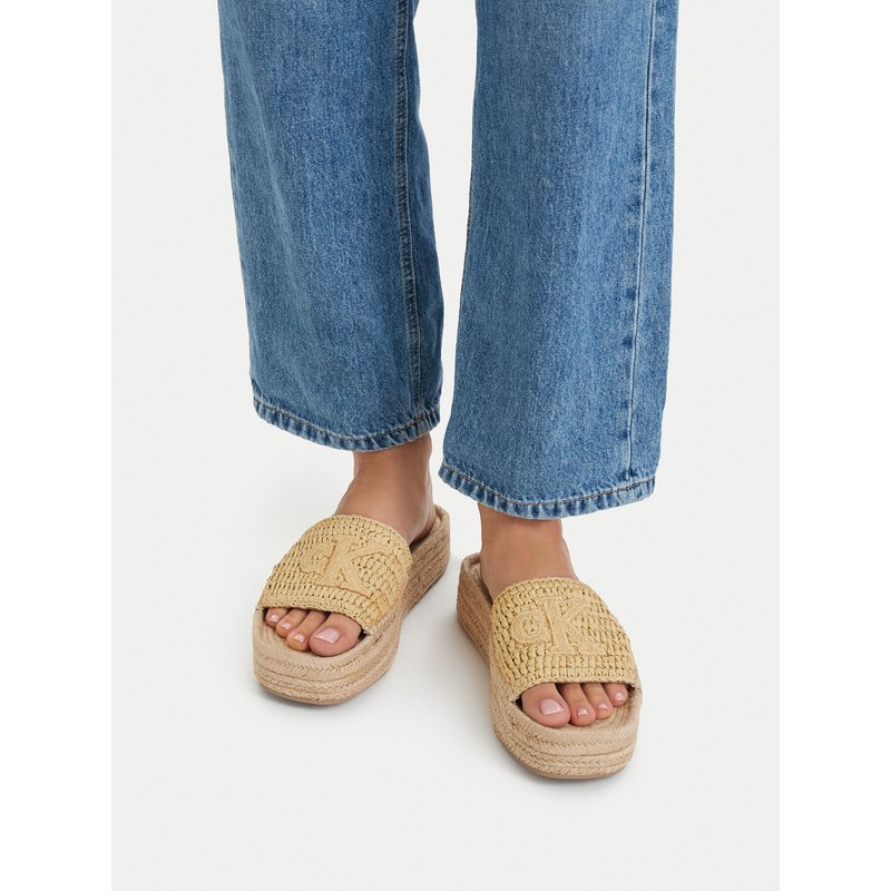 Espadrilles Calvin Klein Ebeth HW0HW02895 Beige