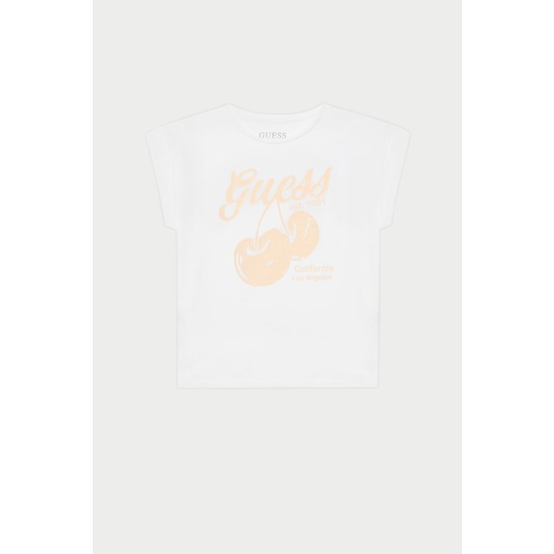 Guess T-Shirt J5GI00 K6YW4 Weiß Regular Fit
