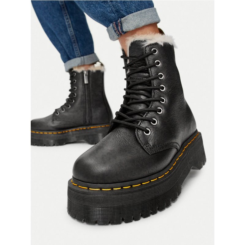 Schnürstiefel Dr. Martens Jadon Fl 25637001 Schwarz