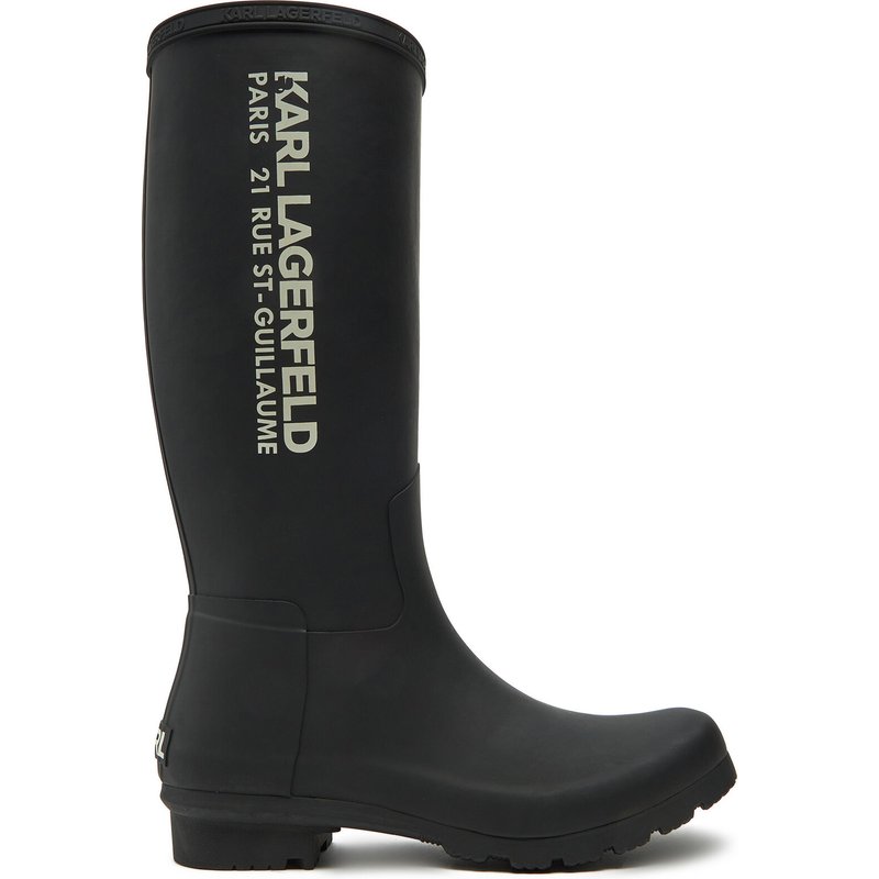 Gummistiefel KARL LAGERFELD KL47085 Schwarz
