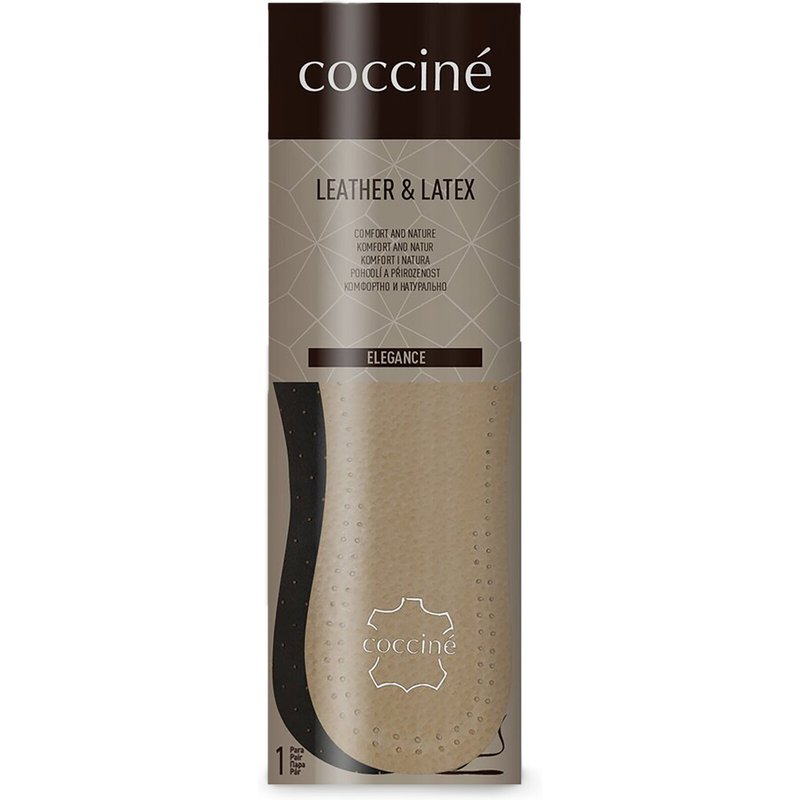 Einlagen Coccine Leather & Latex 665/52/AZ r.35/36 Beige