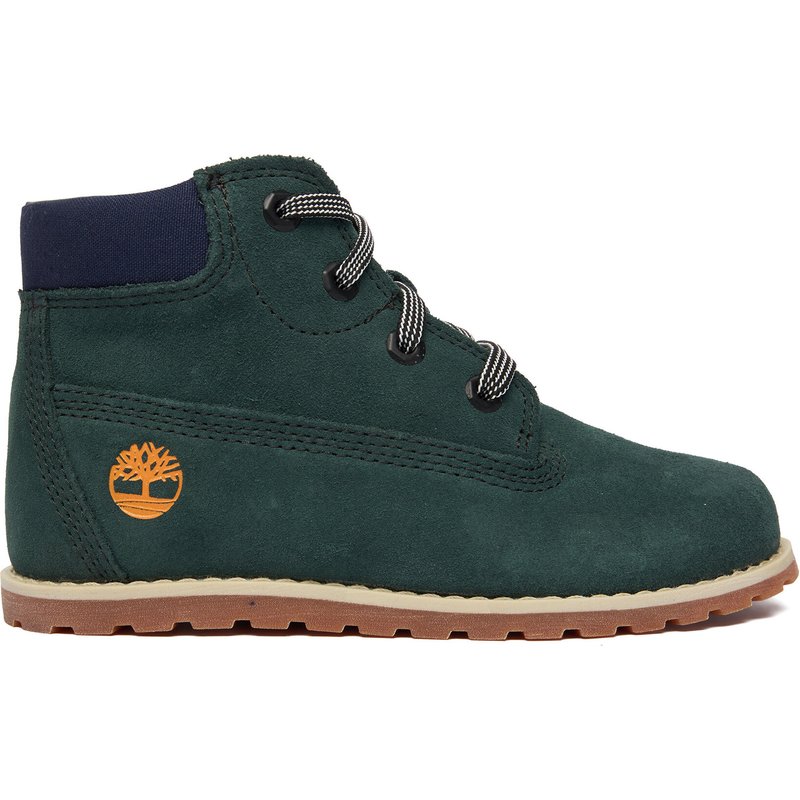 Schnürschuhe Timberland Pokey Pine Mid Lace Up TB0A292EEY01 Grün