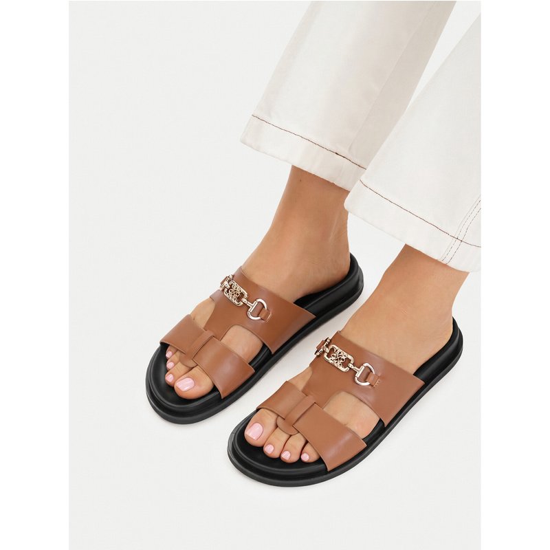 Pantoletten Nine West CEO-JDNW-05 Braun