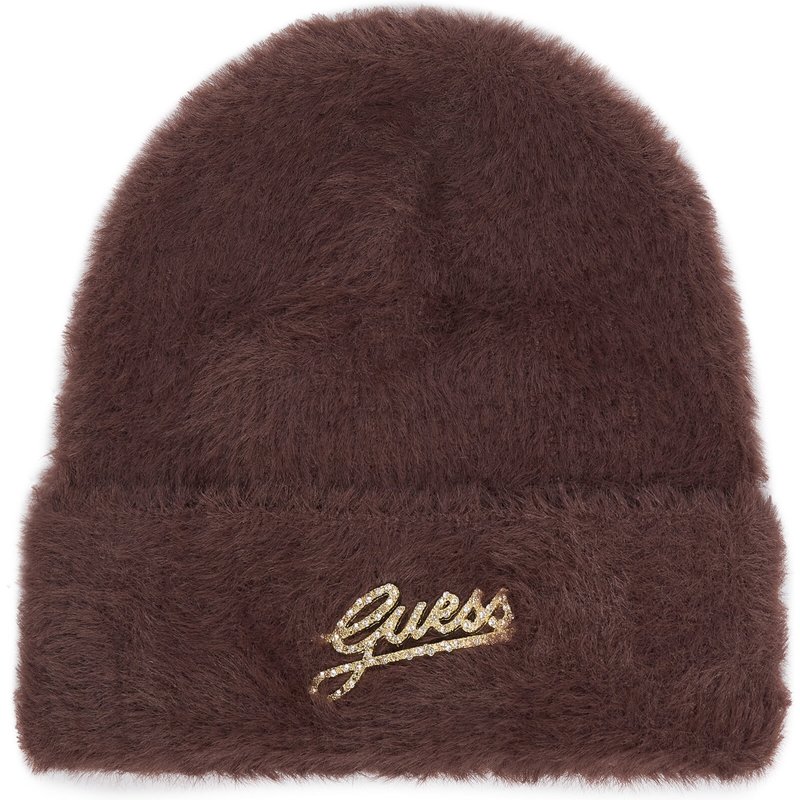 Mütze Guess AW5633 POL01 Braun