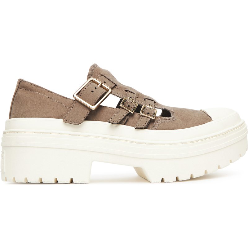 Halbschuhe Converse Chuck Taylor All Star Lugged Heel Mary Jane Sandal A13552C Grün