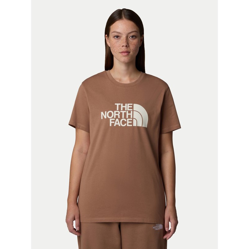 The North Face T-Shirt Easy NF0A8A6G Braun Loose Fit
