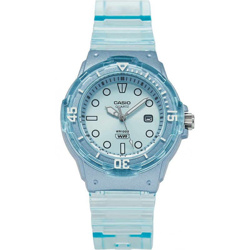 Uhr Casio Lady Translucent LRW-200HS-2EVEF Himmelblau