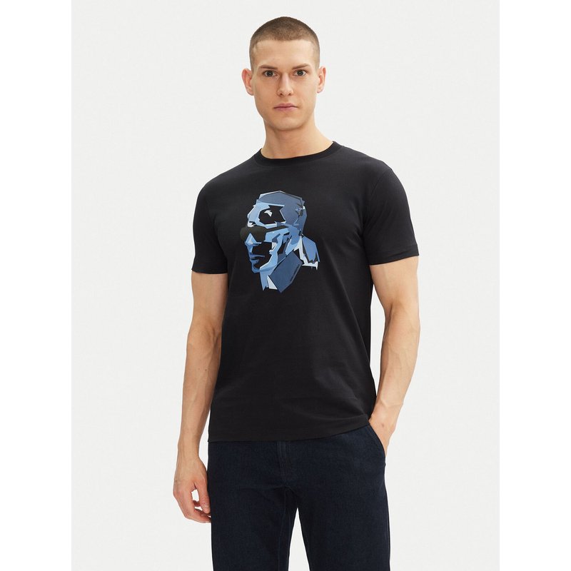KARL LAGERFELD T-Shirt 755065 552241 Dunkelblau Regular Fit